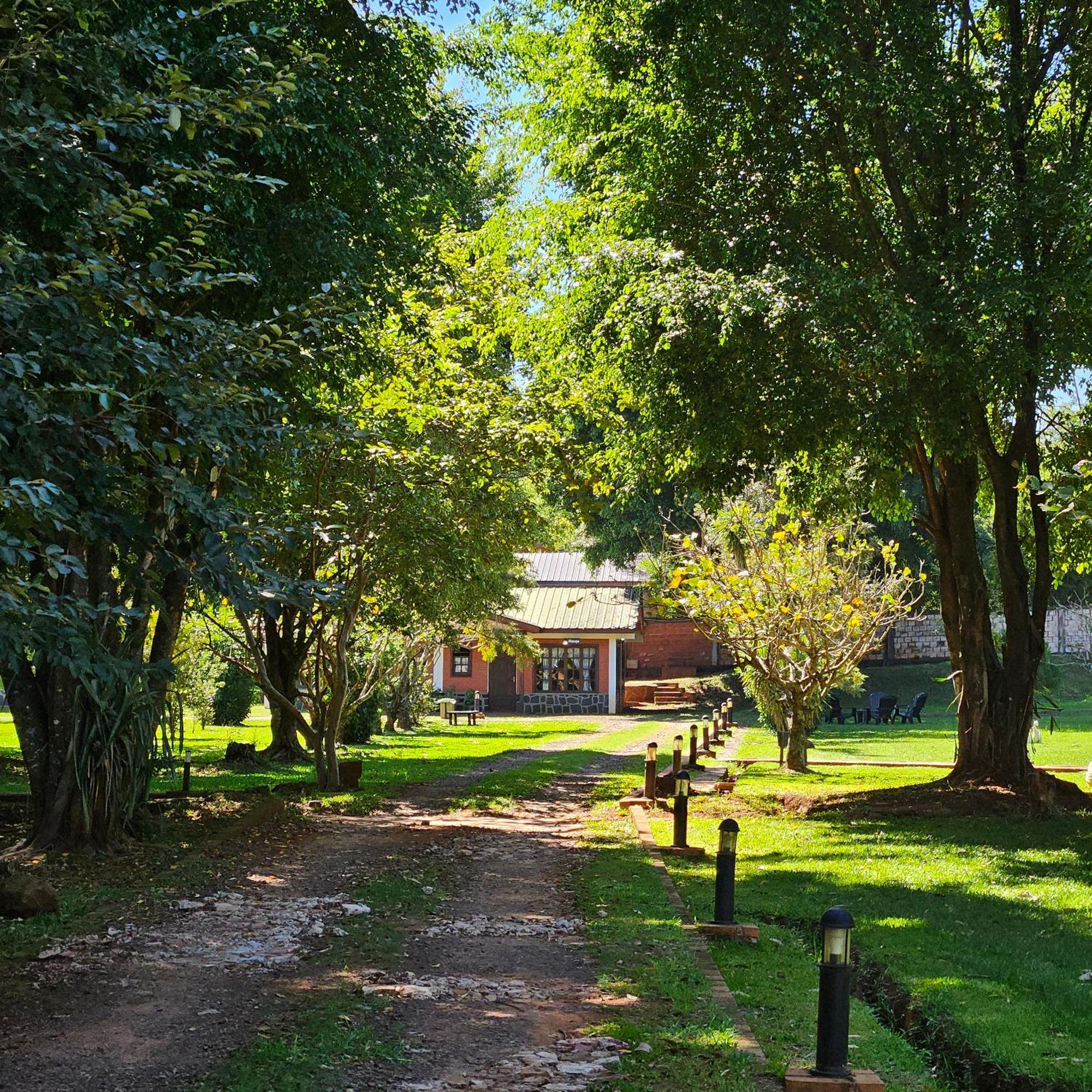 Cabanas El Refugio Del Mensu プエルト・イグアス エクステリア 写真