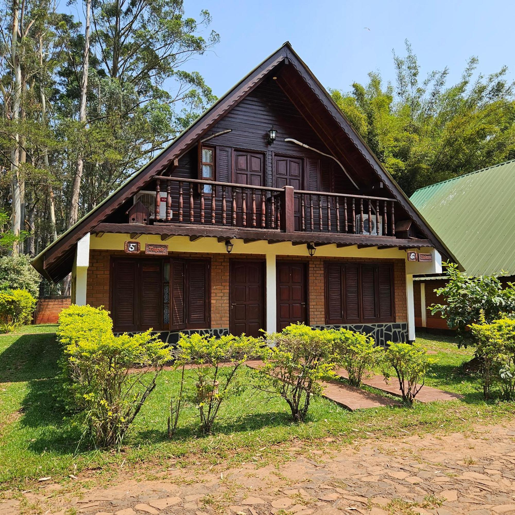 Cabanas El Refugio Del Mensu プエルト・イグアス エクステリア 写真